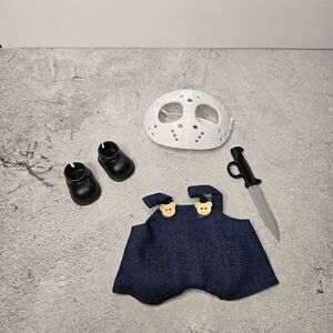 Labubu Jason Outfit with  Accessories